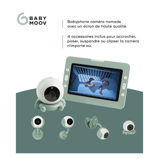 Babyphone vidéo YOO Go+ HD    de Babymoov Babyphone vidéo YOO Go+ HD    de Babymoov