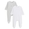Lot 2 pyjamas velours Lapin Câlin
