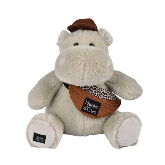 Peluche Hippopotame Hello Brook Beige  de Histoire d'ours