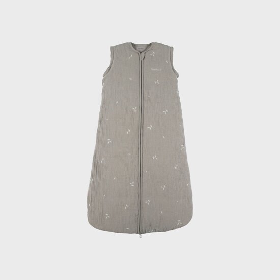 Gigoteuse avec manches amovibles en gaze de coton bio Fluffy, Orso et Lily Gris  de Noukies Gigoteuse avec manches amovibles en gaze de coton bio Fluffy, Orso et Lily Gris  de Noukies