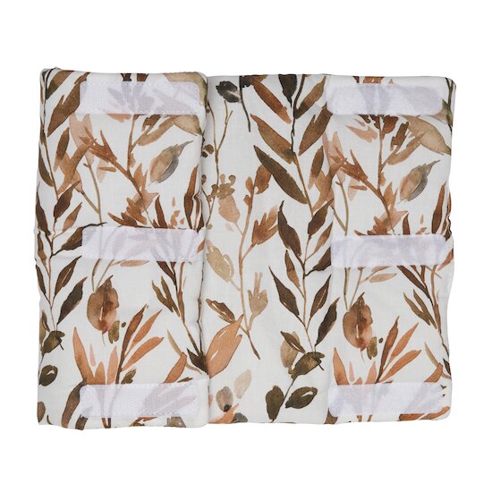 Caramel Forest Tour de lit modulable & respirant Imprimé feuillages cassonade  de BB&Co Caramel Forest Tour de lit modulable & respirant Imprimé feuillages cassonade  de BB&Co