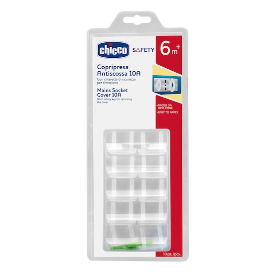 Caches prises avec clefs x10  de Chicco