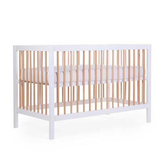 Lit bébé 60x120 Blanc Naturel  de Childhome