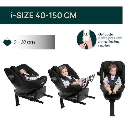 Siège auto Everone i-size Black  de Chicco