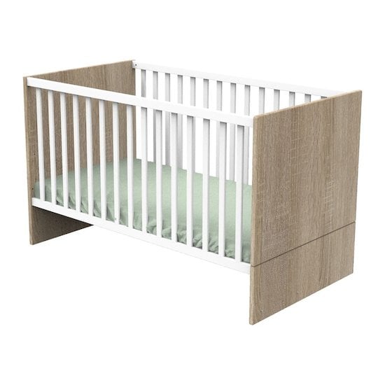 Nova new Little Big Bed 70x140 Blanc lin  de Sauthon Baby's Sweet Home