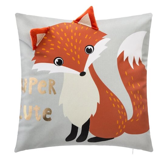 Coussin Renard 40 x 40 cm de Atmosphera