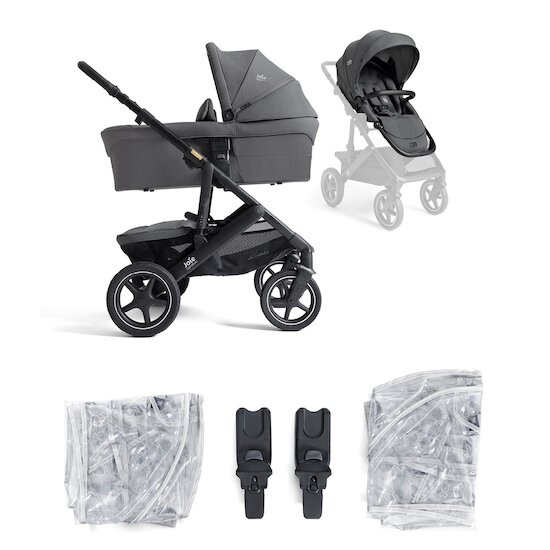 Poussette Vinca + Nacelle Ramble XL Ebony  de Joie