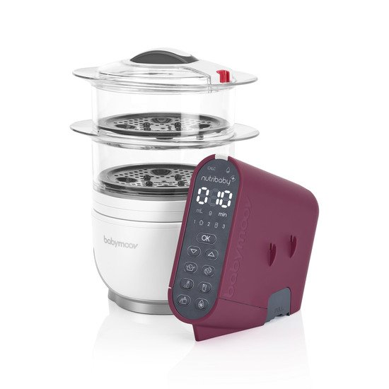 Robot multifonctions Nutribaby(+) + Kit gourdes Foodii + Livre de recettes