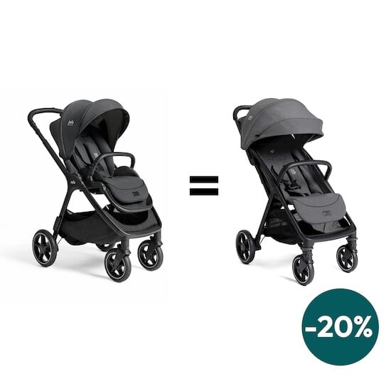 Offre Joie : -20% sur la poussette Parcel LX pour l'achat d'une poussette Finiti !   de Joie Offre Joie : -20% sur la poussette Parcel LX pour l'achat d'une poussette Finiti !   de Joie