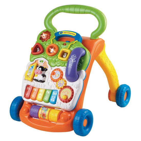 Super trotteur parlant 2 en 1 Orange  de Vtech