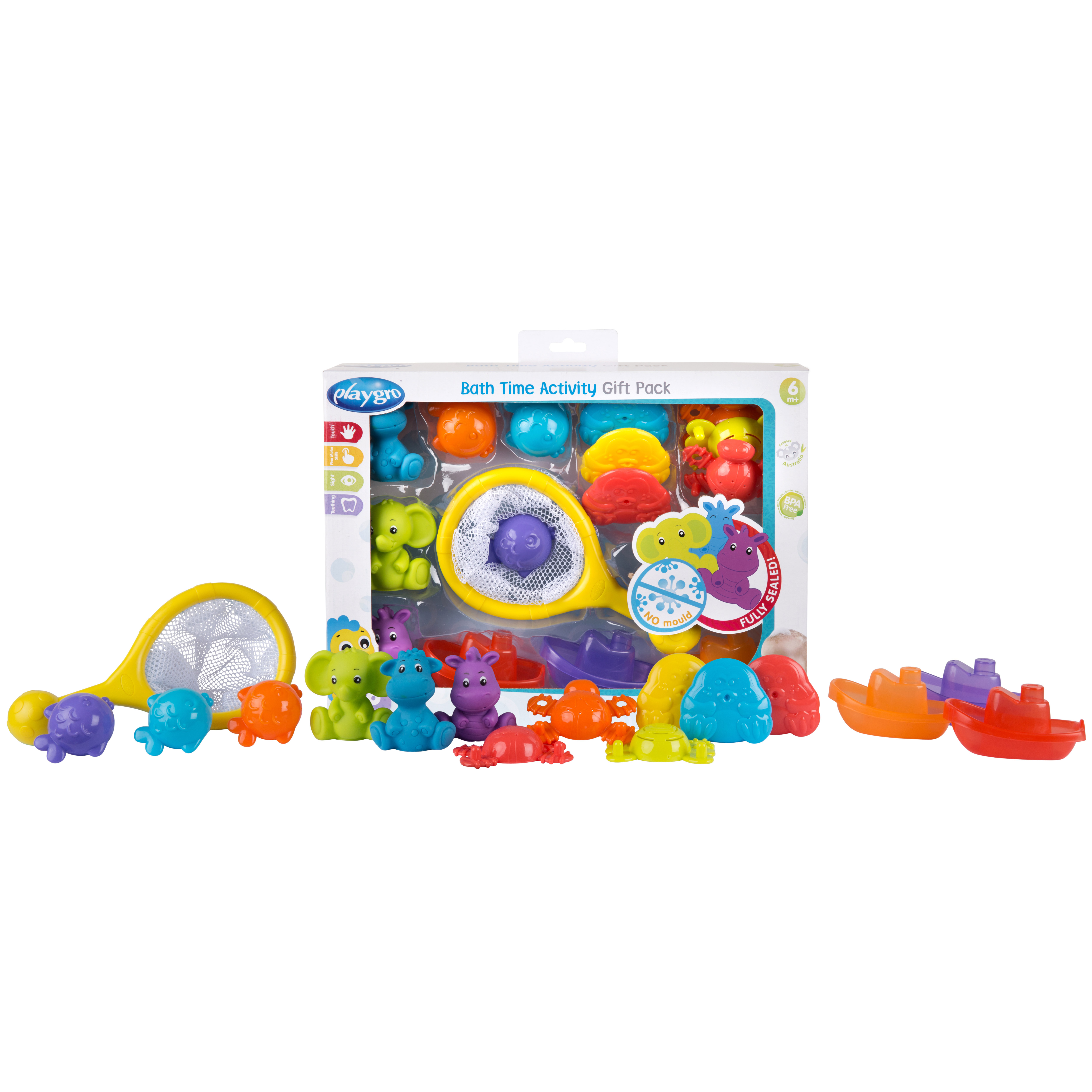 Coffret Cadeau Jouet De Bain De Playgro Jouets De Bain Aubert