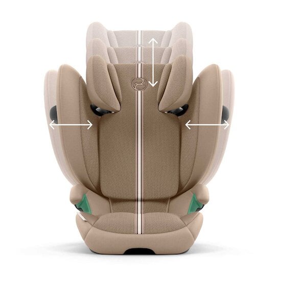 Siège auto Solution G2 i-Fix Almond Beige  de CYBEX Siège auto Solution G2 i-Fix Almond Beige  de CYBEX
