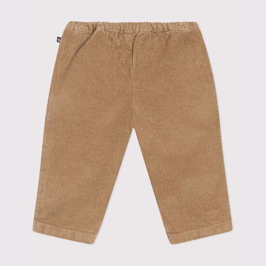Pantalon bébé en velours uni   de Petit Bateau Pantalon bébé en velours uni   de Petit Bateau