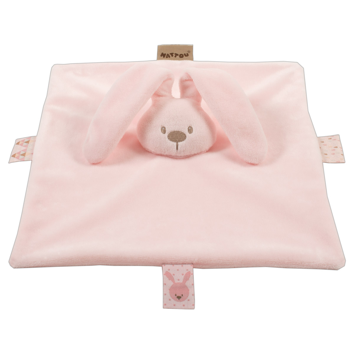 Lapidou Doudou Rose De Nattou Doudous Aubert