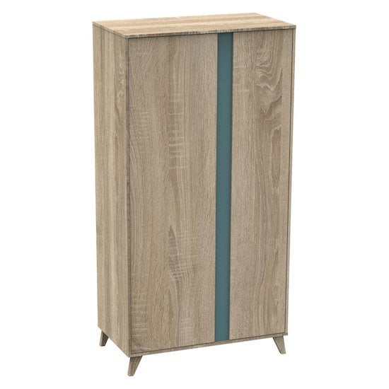 Nova new armoire 2 portes Argile douce  de Sauthon Baby's Sweet Home