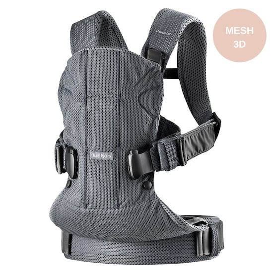 Porte-bébé One Air Anthracite Mesh 3D  de BabyBjörn