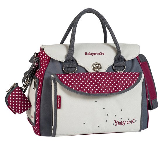 Sac à langer Baby Style Gris Rouge  de Babymoov