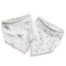 Lot de 2 bavoirs bandana