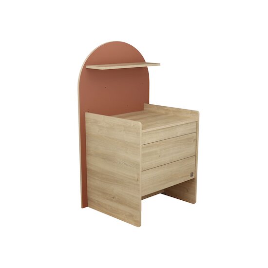 Arche Commode à Langer Évolutive Terracotta  de Sauthon Baby's Sweet Home