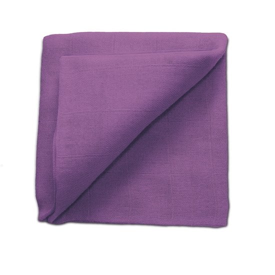 Lange 60 x 60 cm violet  de Zewi Bébéjou