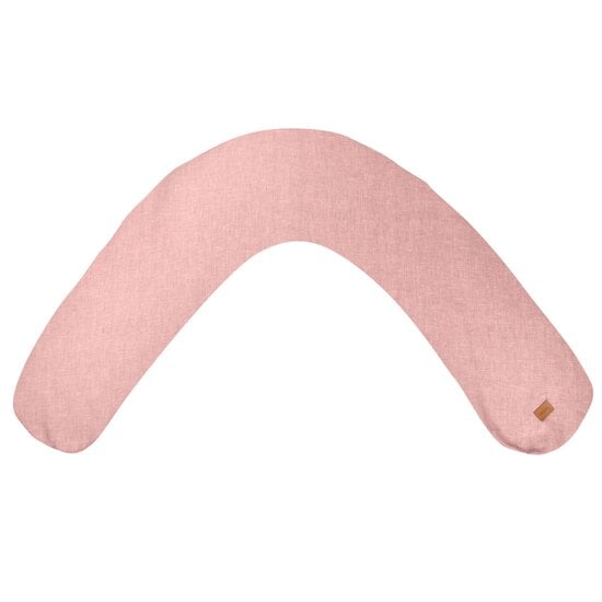 Coussin d'allaitement Big Flopsy™Lin Vieux Rose  de Béaba