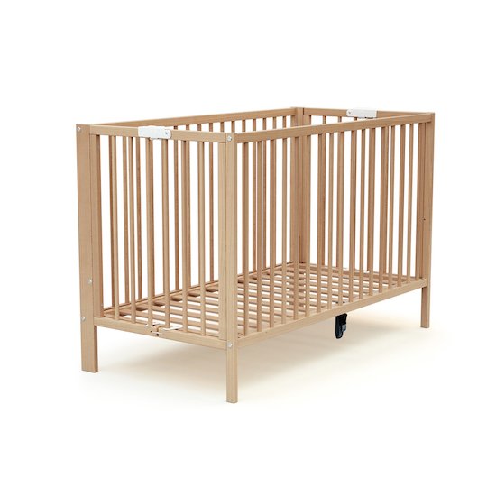 Essentiel Plus Lit Pliant 60x1 Hetre De At4 Lits 60x1 Non Evolutifs Aubert
