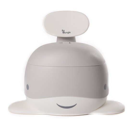B-Petit pot baleine pastel Gris  de Bo Jungle