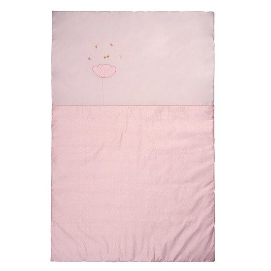 Mademoiselle couvre lit Rose 100 x 150 cm de Candide