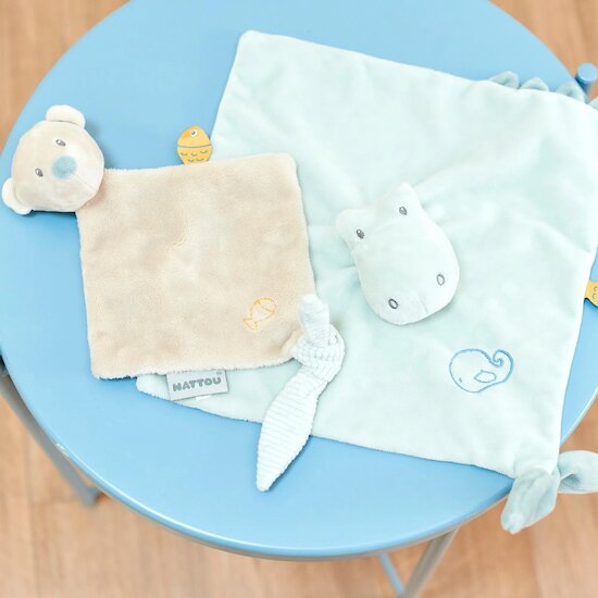 Roméo, Jules & Sally Doudou Ours Jules 30 x 20 cm de Nattou