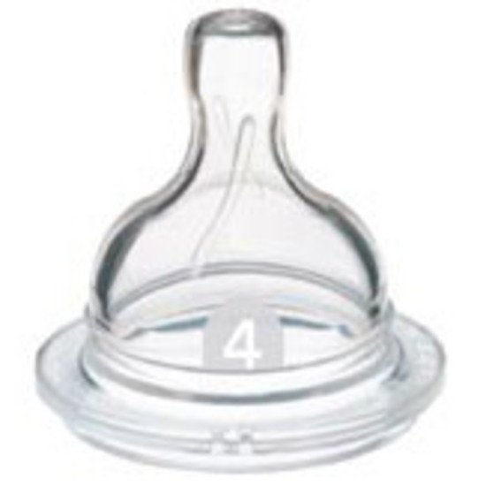 Lot de 2 tétines Natural 2.0 débit nouveau-né 0 mois + de Philips AVENT, Philips  AVENT : Aubert