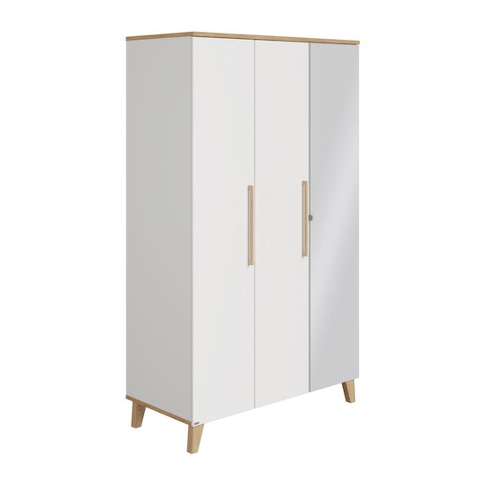 Oscar Armoire 3 portes Blanc  de Paidi