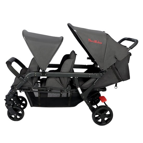 Poussette 3 places Lidoo H3E + Ergondrive Black  de Familidoo Poussette 3 places Lidoo H3E + Ergondrive Black  de Familidoo