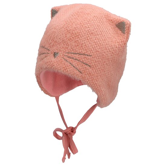 Bonnet oreilles de chat Rose  de Sterntaler