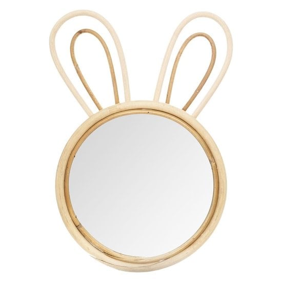 Miroir Lapin Bambou  de Atmosphera