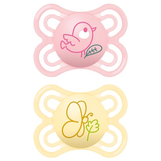 Lot de 2 Sucettes Perfect 2-6M Aléatoire  de Mam Lot de 2 Sucettes Perfect 2-6M Aléatoire  de Mam
