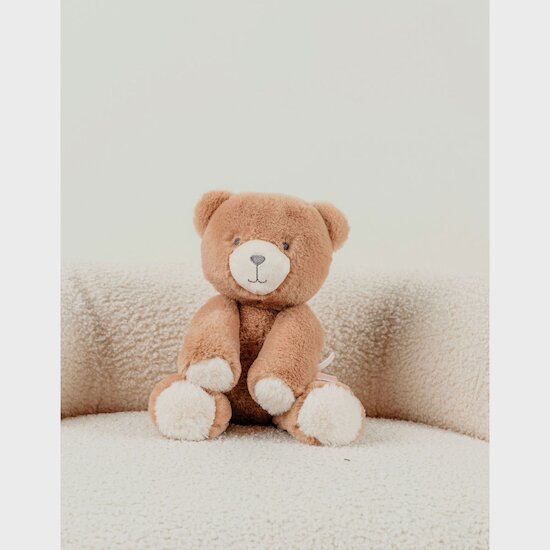 Peluche 25 cm Fluffy, Orso et Lily Lily  de Noukies