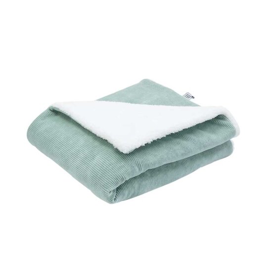 Wooly Couverture Sherpa Sauge 75 x 100 cm de Trois Kilos Sept