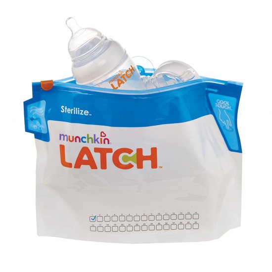 6 sachets stérilisateurs LATCH   de Latch Munchkin