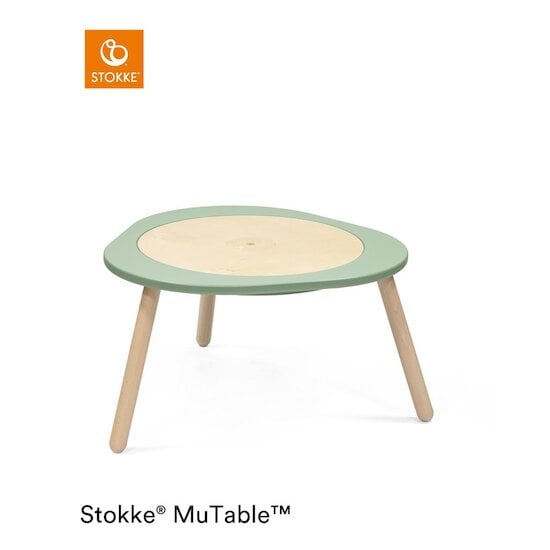 Table de jeu MuTable™ V2 Vert trèfle  de Stokke®