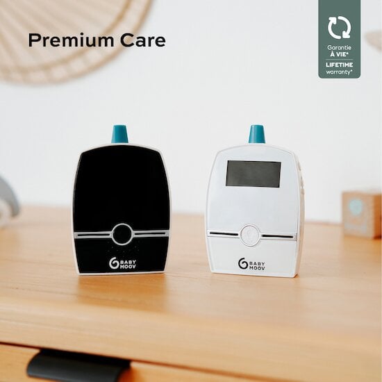 Babyphone Premium Care Blanc/noir  de Babymoov Babyphone Premium Care Blanc/noir  de Babymoov