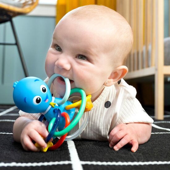 Anneau de dentition et jouet sensoriel Opus Ocean explorers  de Baby Einstein Anneau de dentition et jouet sensoriel Opus Ocean explorers  de Baby Einstein