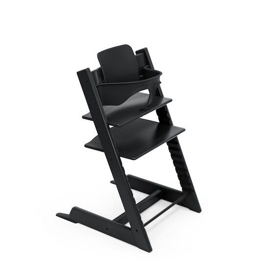 Tripp Trapp® Pack Chaise haute + Baby Set Noir  de Stokke® Tripp Trapp® Pack Chaise haute + Baby Set Noir  de Stokke®