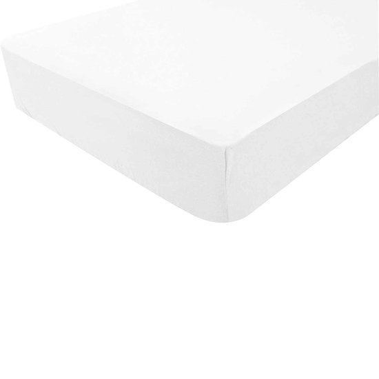 Drap-housse en jersey Blanc 50 x 100 cm de Domiva