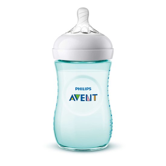 Biberon Natural 2.0 Bleu Cyan  260 ml de Philips AVENT