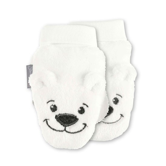 Moufles en peluche Ours T0 de Sterntaler Moufles en peluche Ours T0 de Sterntaler