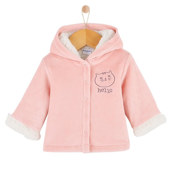 Little Explorers  Sweat à capuche rose motif chat 6 mois de P'tit bisou