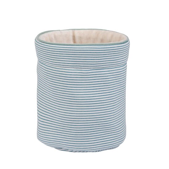 Félix et Léo Lot de 2 Paniers de rangement Bleu poussiéreux  de Nattou Félix et Léo Lot de 2 Paniers de rangement Bleu poussiéreux  de Nattou