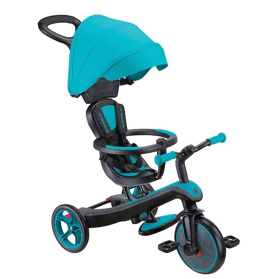 Tricycle Explorer 4 en 1 évolutif Aqua  de Globber Tricycle Explorer 4 en 1 évolutif Aqua  de Globber