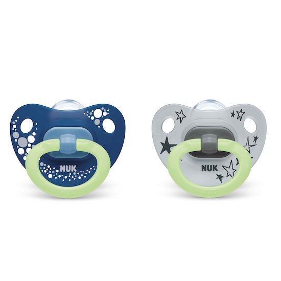 Lot de 2 sucettes Classic Night