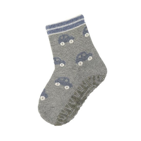 Chaussettes semelle antidérapante Gris 17/18 de Sterntaler